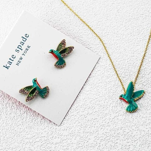 Kate Spade Bird Earring and Necklace Set - Picture 4 of 5
